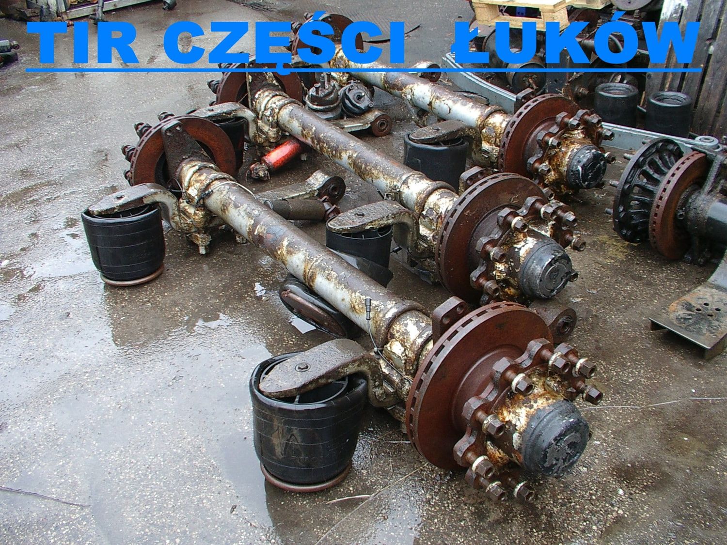 OŚ NACZEPY SMB TARCZÓWKA RESOR CZĘŚCI ROR SMB