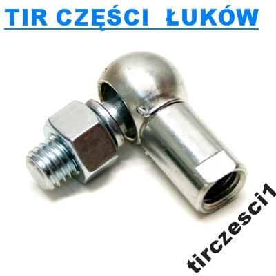 PRZEGUB  KULOWY KOŃCÓWKA CIĘGNA GAZU ZAWORU M14