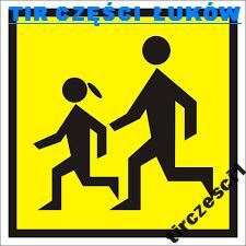 TABLICA INFORMACYJNA PRZEWÓZ UWAGA DZIECI 300x300