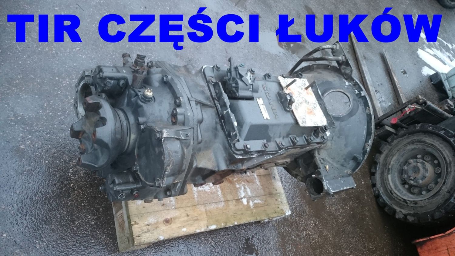 SCANIA SKRZYNIA BIEGÓW 124 R GRS 900R RETARDER ER
