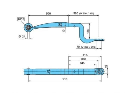 RESOR BPW DO NACZEPY PRZYCZEPY UŻYWANY