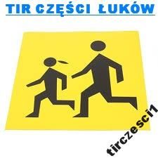 TABLICA INFORMACYJNA PRZEWÓZ UWAGA DZIECI MAGNES