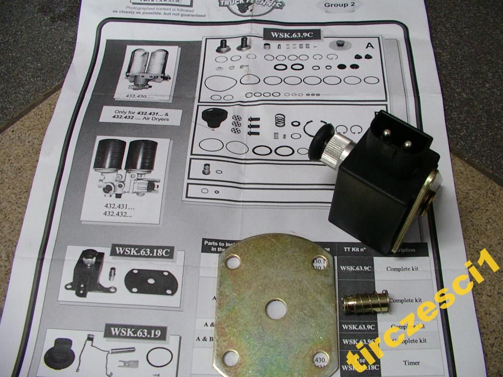 CEWKA OSUSZACZA OSUSZACZ POWIETRZA VOLVO F FH 12