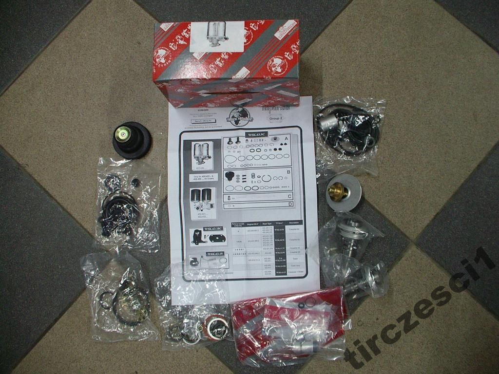 ZESTAW KOMPLET NAPRAWCZY VOLVO F10 F12 FH TIR