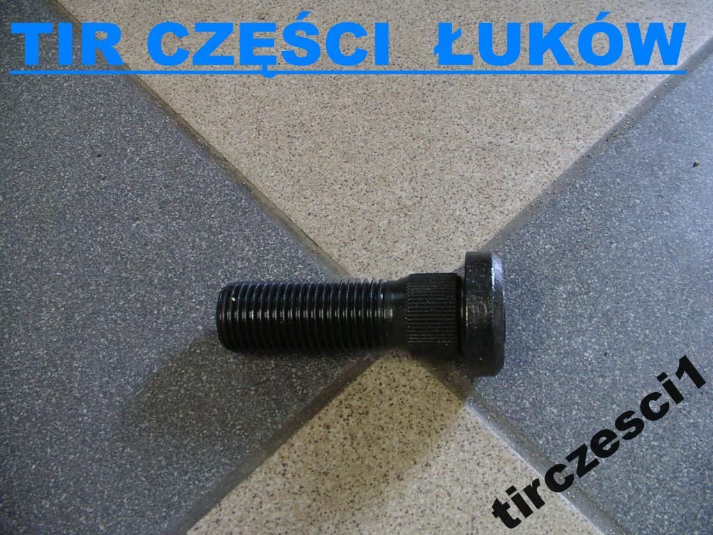 ŚRUBA KOŁA SCANIA R PRZÓD PRZEDNIA 85mm PIASTA