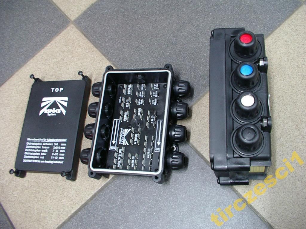 PUSZKA ROZDZIELCZA ROZDZIELKA ELEKTRYCZNA NACZEPY