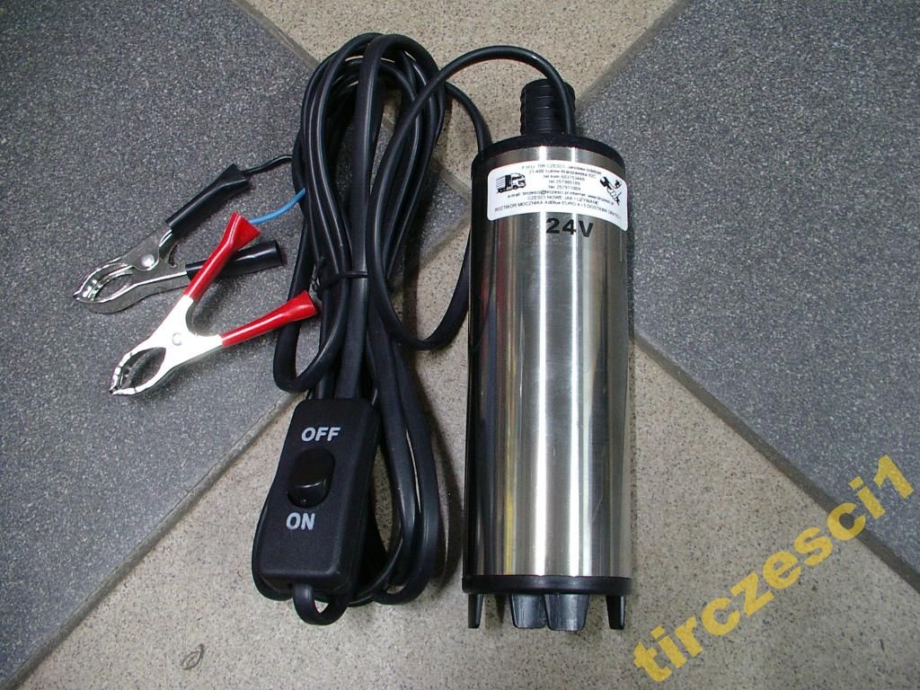 POMPKA POMPA DO PALIWA OLEJU NAPĘDOWEGO 24V TIR