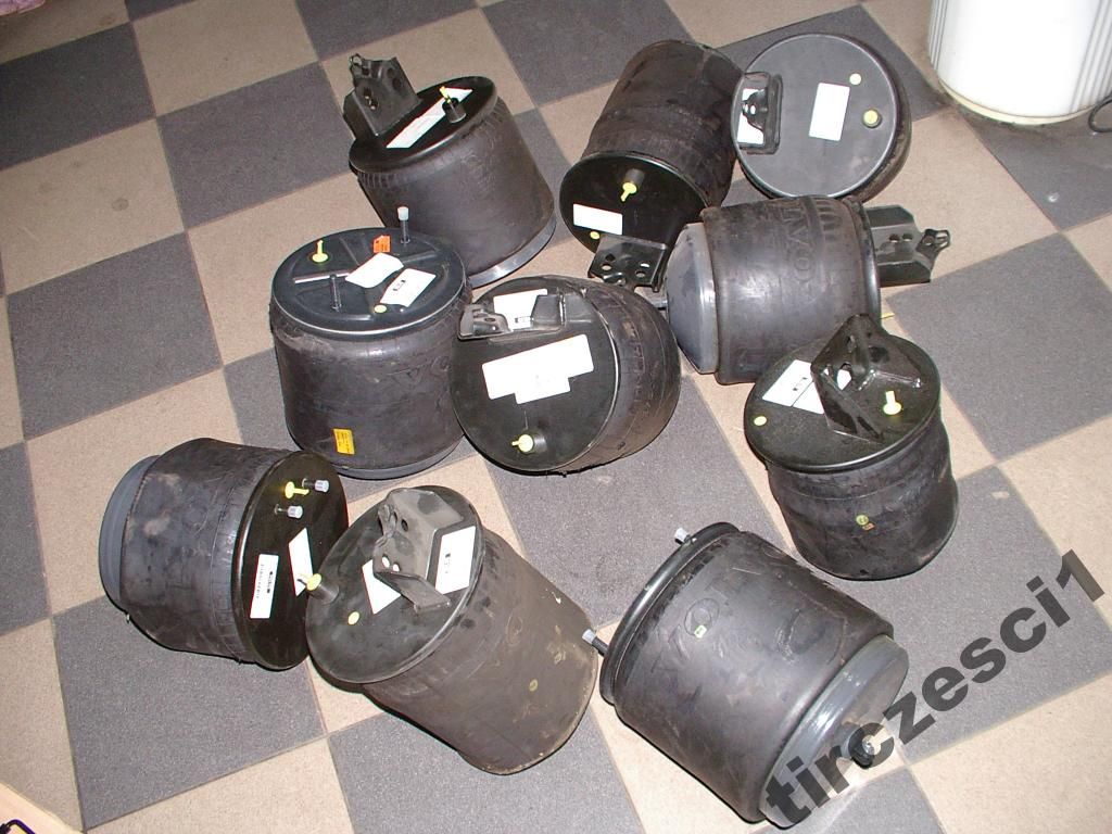 PODUSZKA MIECH ZAWIESZENIA OSI VOLVO FH TYŁ PRZÓD