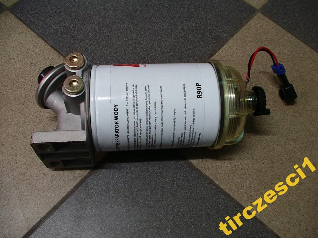 SEPARATOR GRZAŁKA PALIWA DAF MAN MERCEDES IVECO