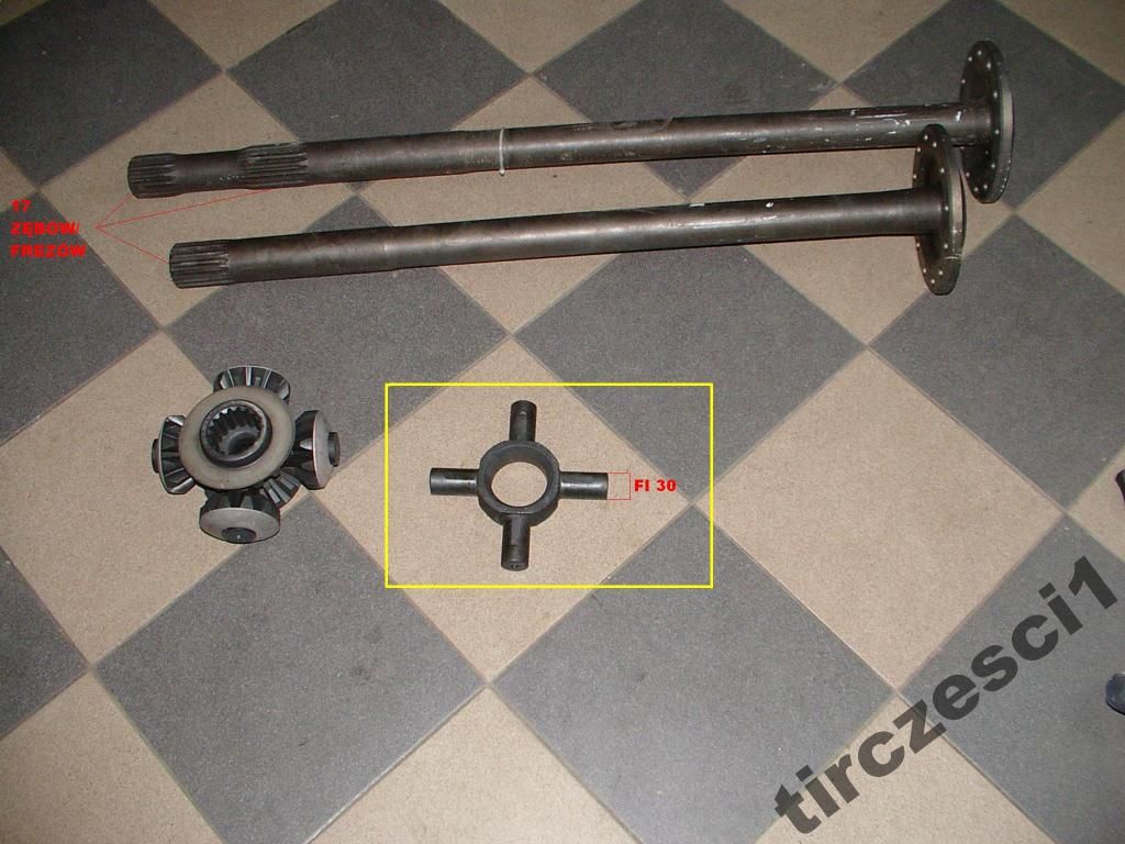 KRZYŻAK SATELIT MOSTU VOLVO FH EV 80 EV 82 EV 87