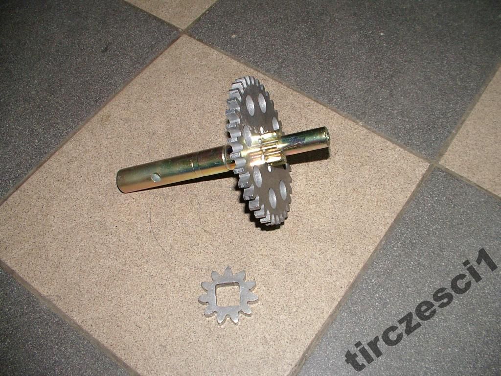 KOLO ZEBATE TRYB PODPORY NACZEPY CZĘŚCI HAACON TIR