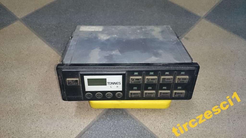 REGULATOR WYŚWIETLACZ OBCIĄŻENIA TONAŻU VOLVO FH