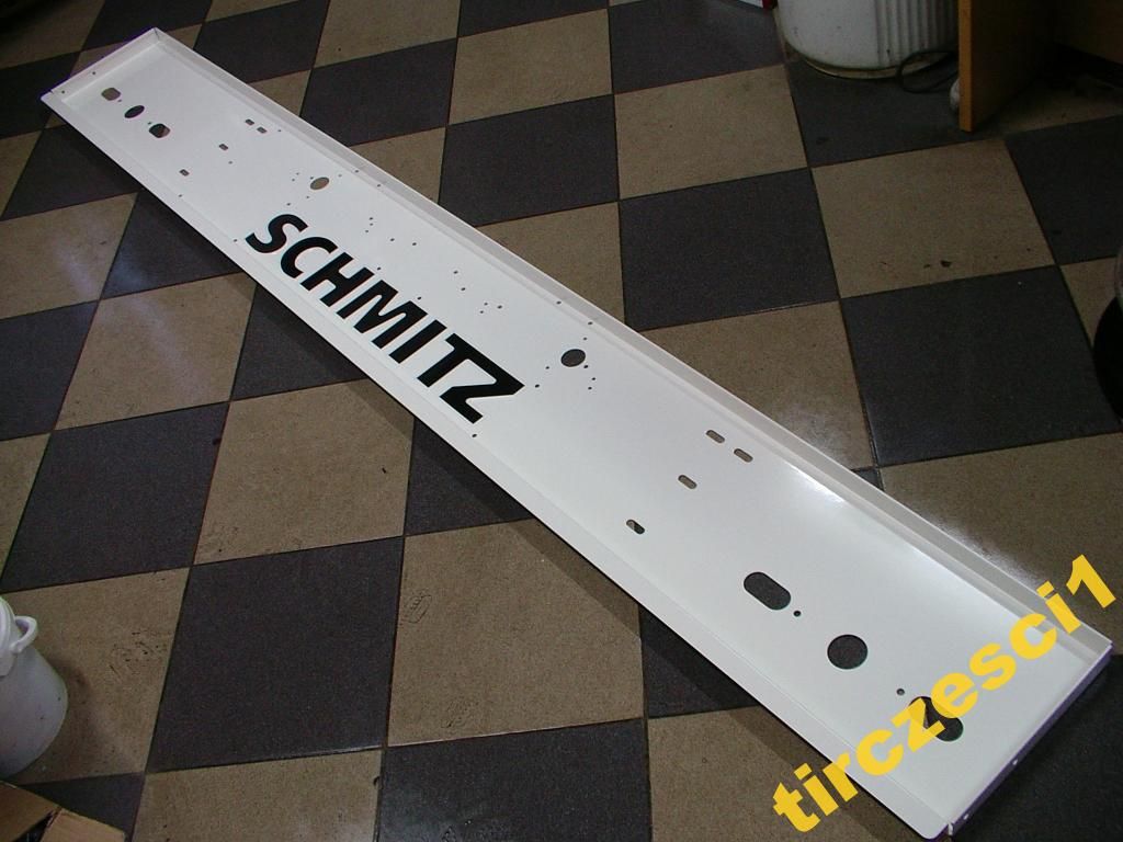 ZDERZAK BELKA WSPORNIK BLACHA NACZEPY TYŁ SCHMITZ