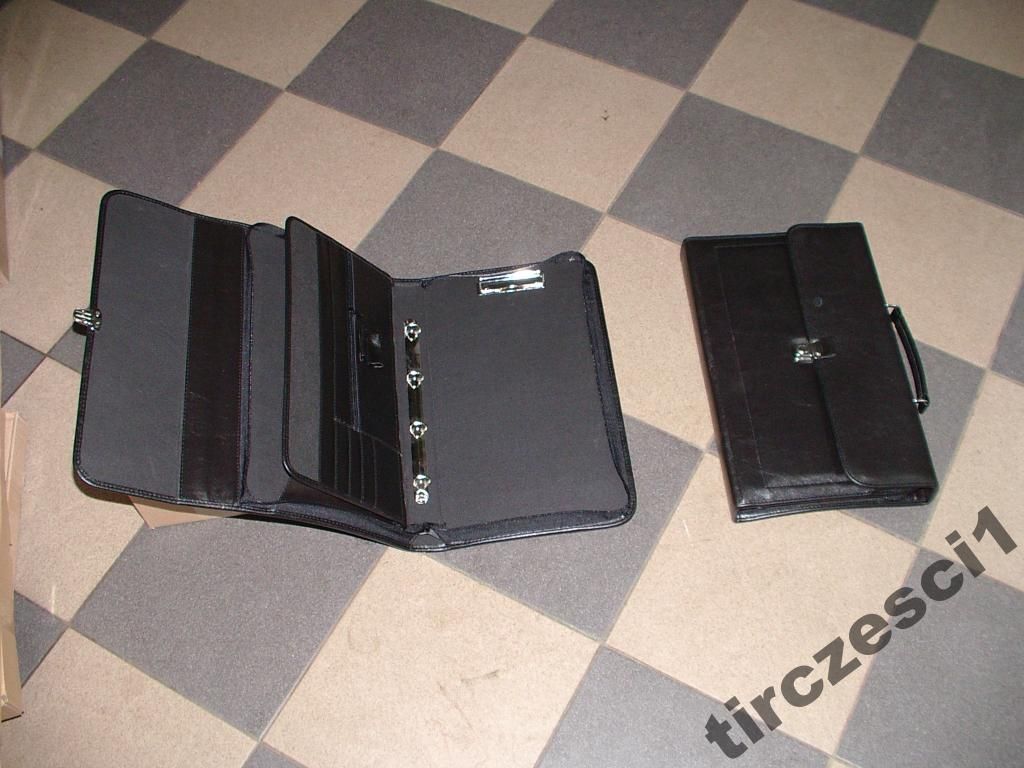 TECZKA TIR NA DOKUMENTY KARNET CZARNA BRAZOWA