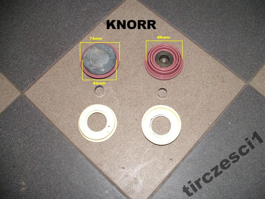 USZCZELKA KOMPLET NAPRAWCZY ZACISKU ZACISK KNORR