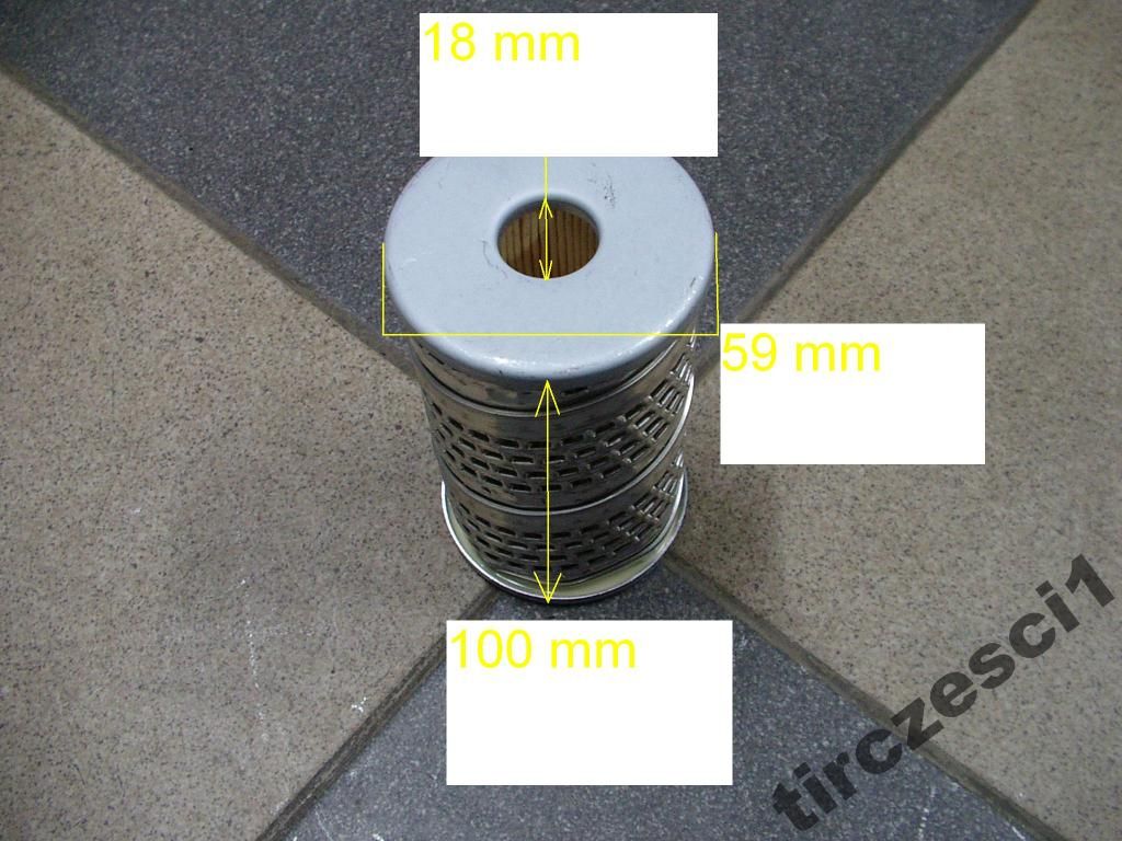 FILTR UKLADU WSPOMAGANIA KIEROWNICZEGO MAN IVECO