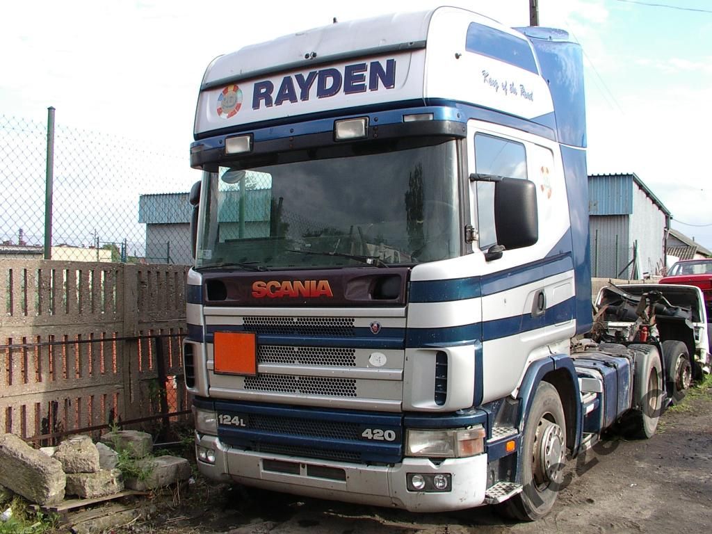KABINA WYSOKA SCANIA 124 KOMPLETNA TOPLINE Z 1999r