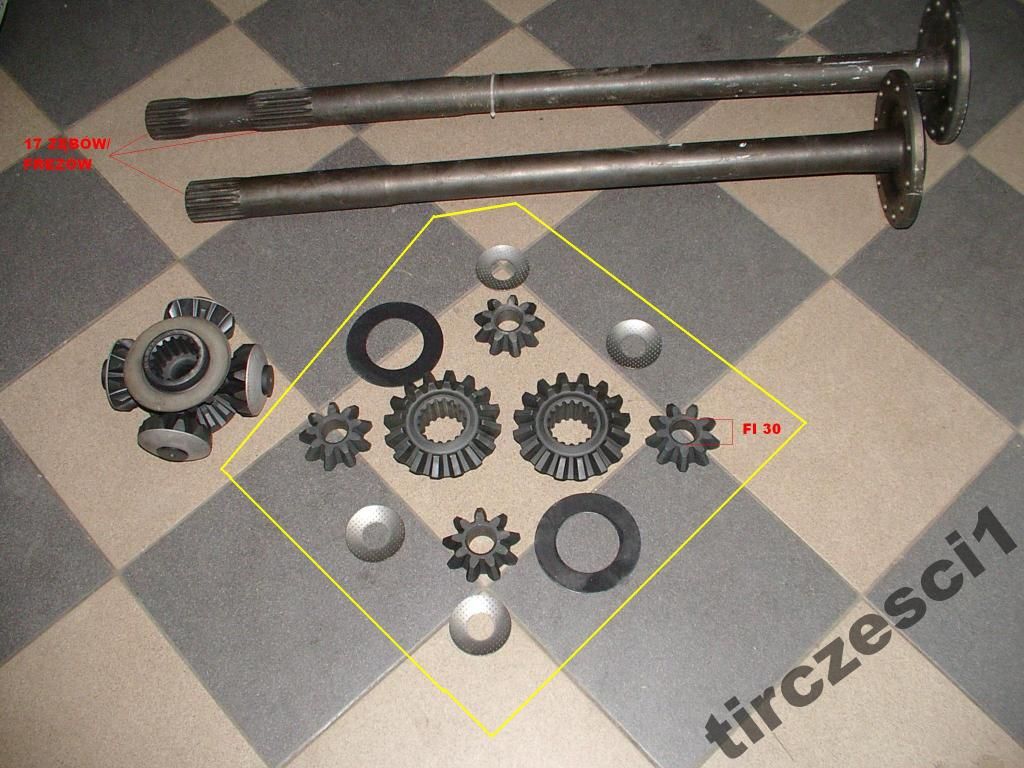 ZESTAW NAPRAWCZY VOLVO FH EV 80 EV 82 EV 87 TIR