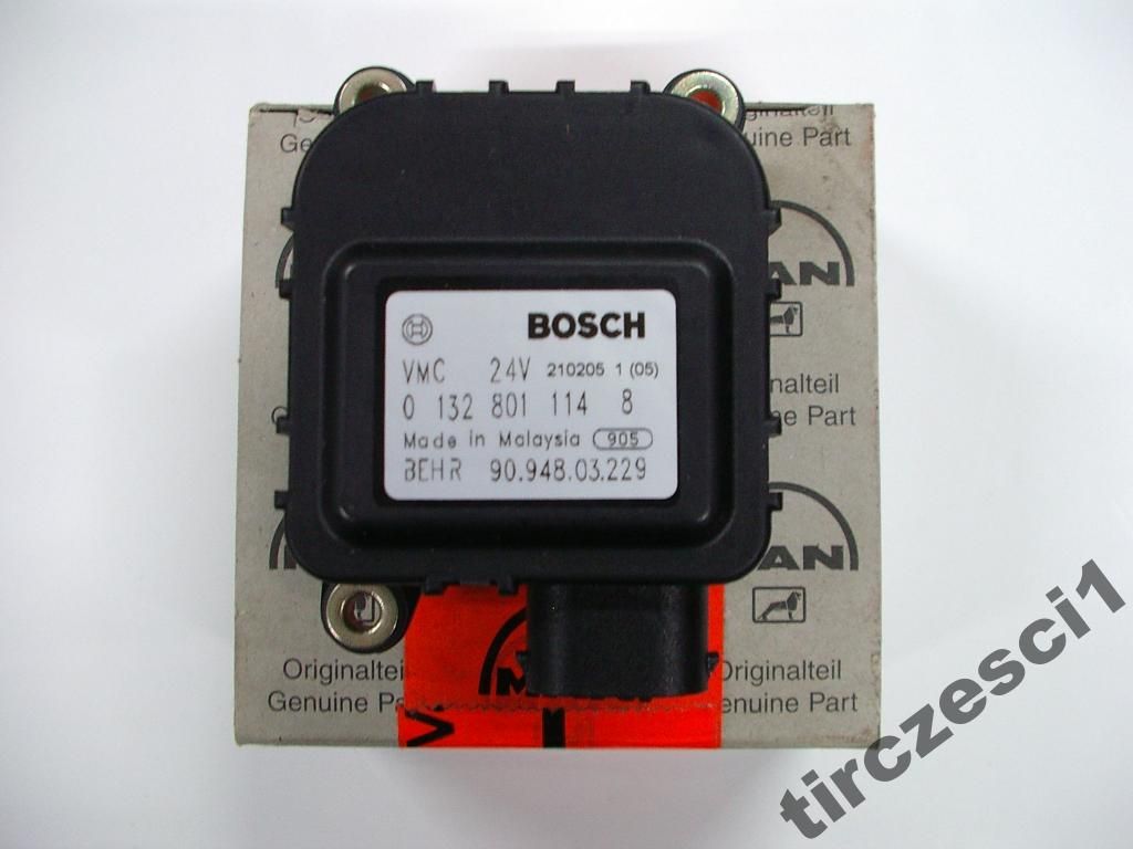 SILNIK STEROWNIK CEWKA NAGRZEWNICY MAN TGA BOSCH
