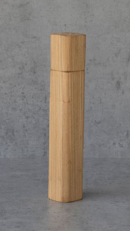 Mühle eckig gebürstet Esche