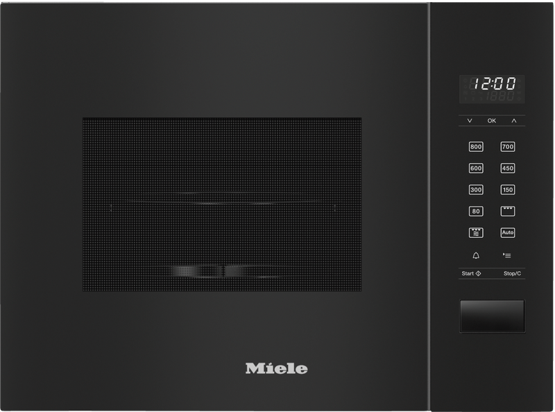 Miele Einbau-Mikrowellengerät M 2224 SC Obsidian schwarz
