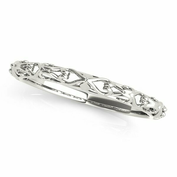 Filigree Wedding Band