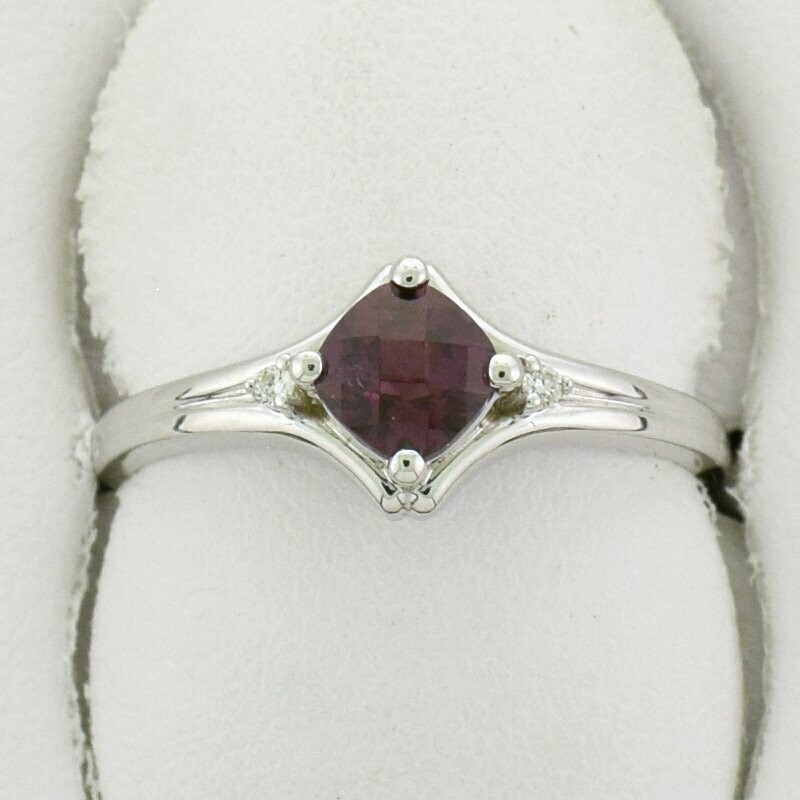 14KWG Rhodolite Garnet Ring
