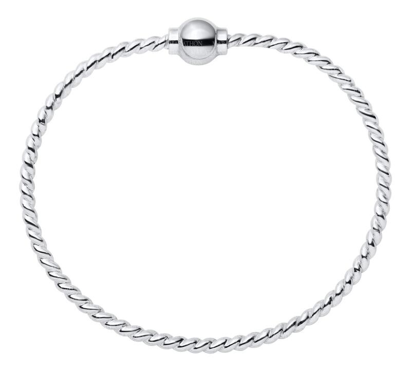 SS Cape Cod One-Ball Twisted Bracelet