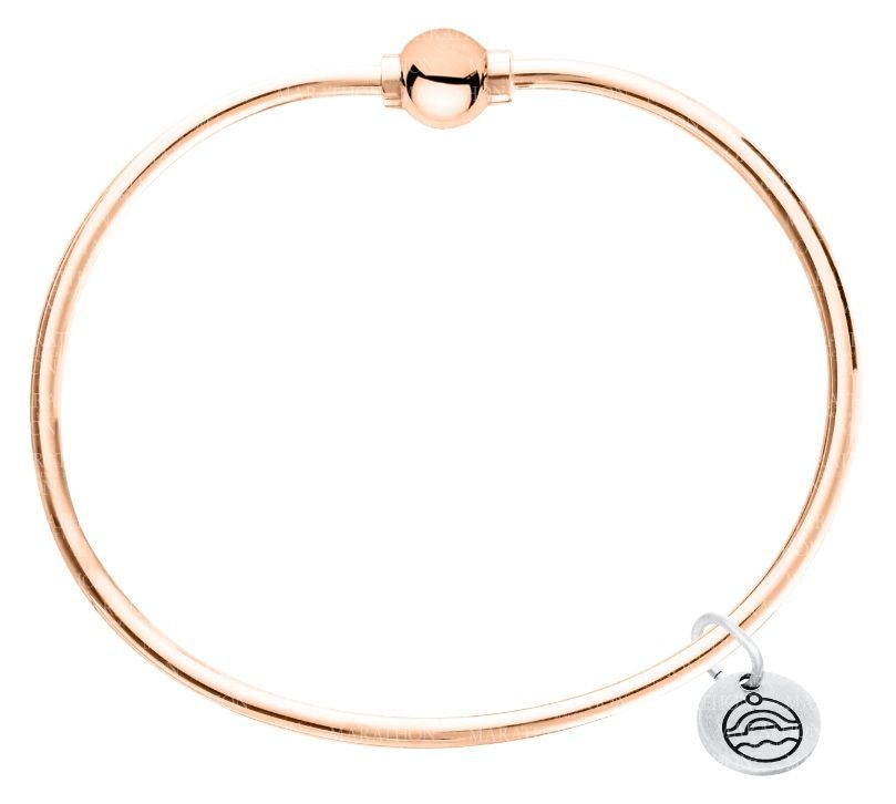 14K Rose Gold Cape Cod Single-Ball Bracelet
