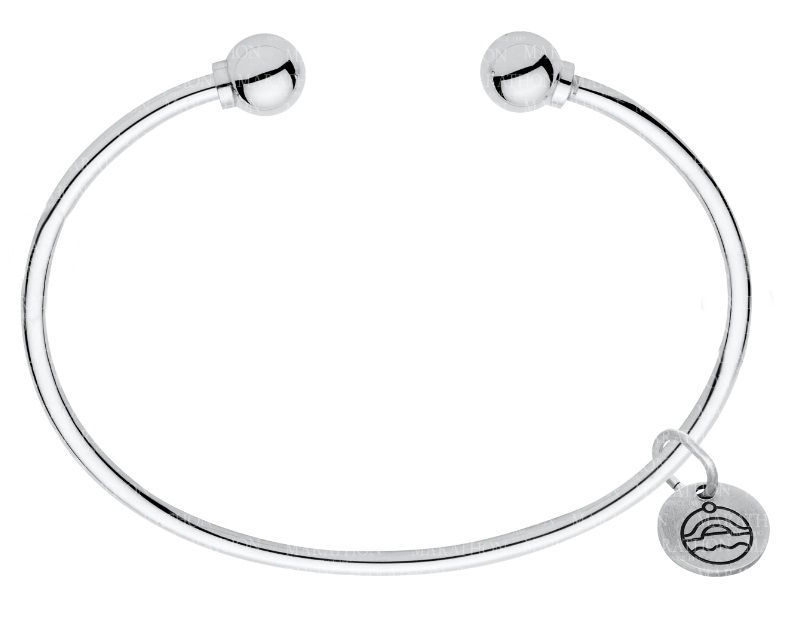 SS Cape Cod Two Ball Cuff Bracelet