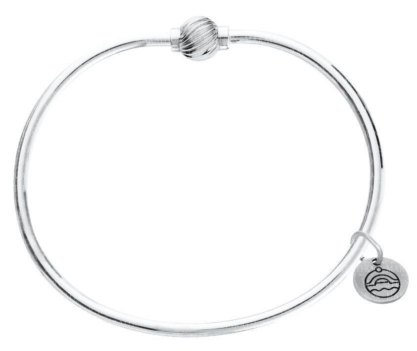 SS Cape Cod Swirl-Ball Bracelet