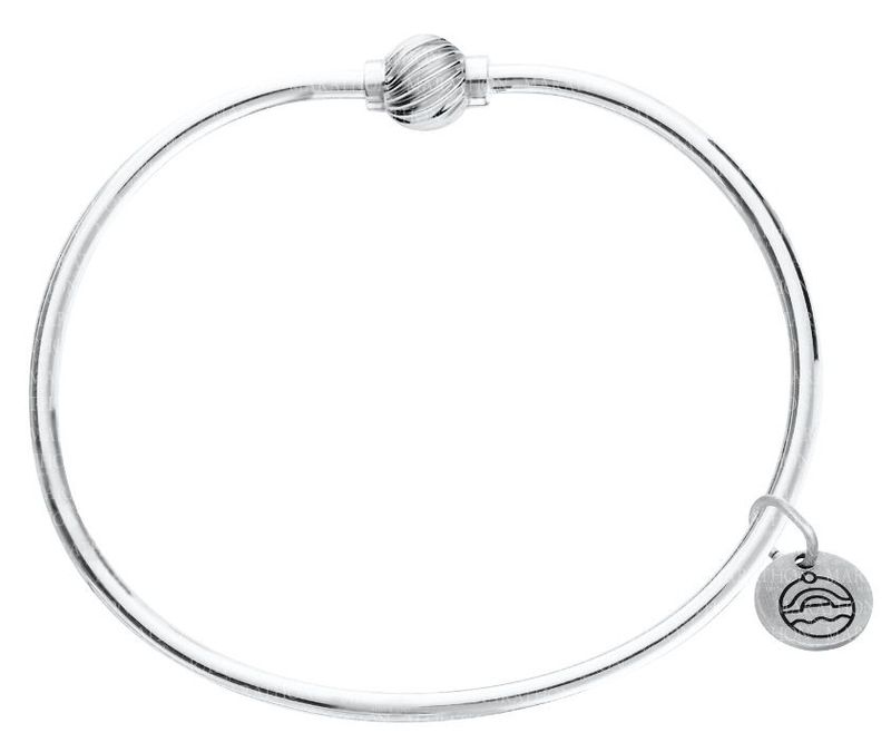 SS Cape Cod Swirl-Ball Bracelet