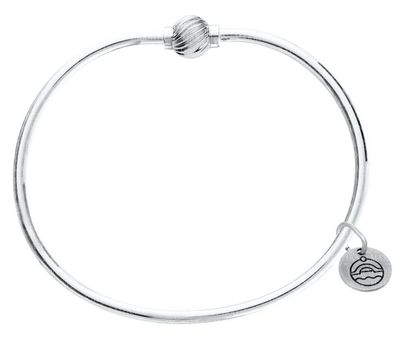 SS Cape Cod Swirl-Ball Bracelet