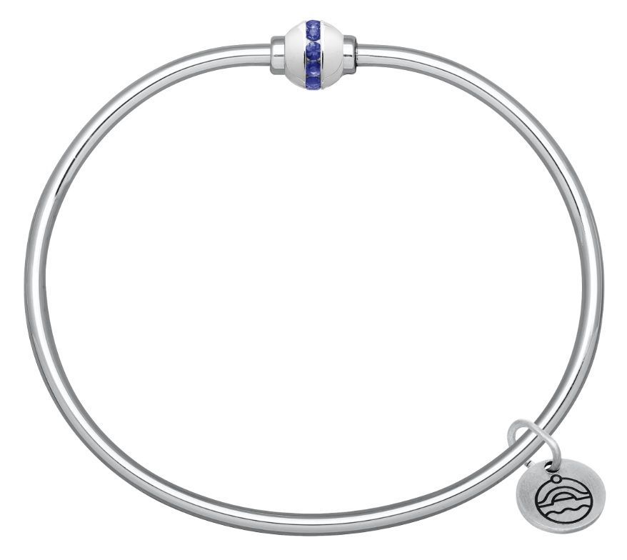 SS Cape Cod Sapphire-Ball Bracelet