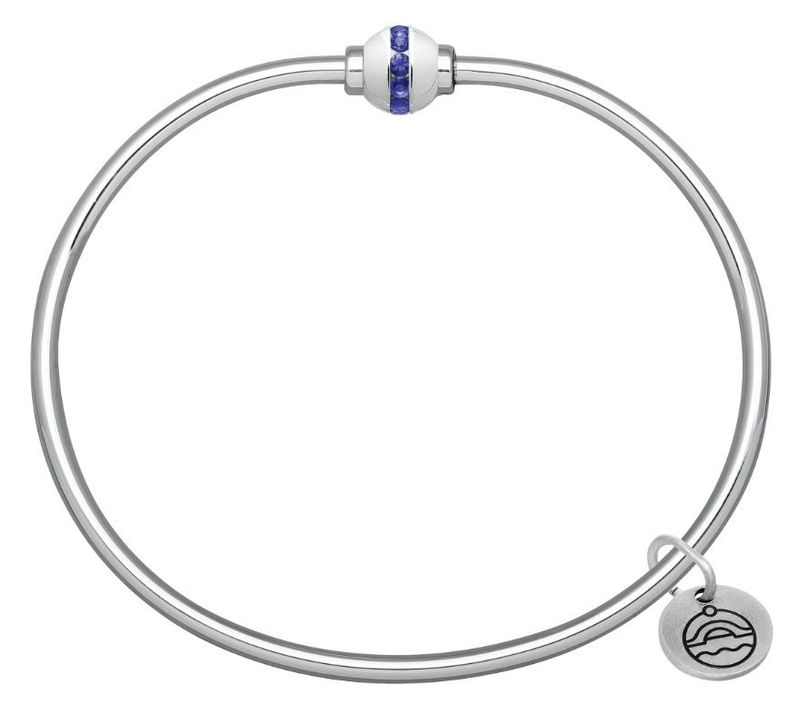 SS Cape Cod Sapphire-Ball Bracelet