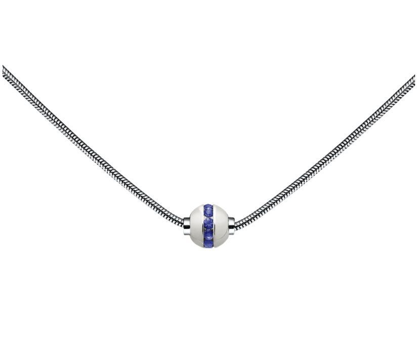 SS Cape Cod Sapphire-Ball Necklace