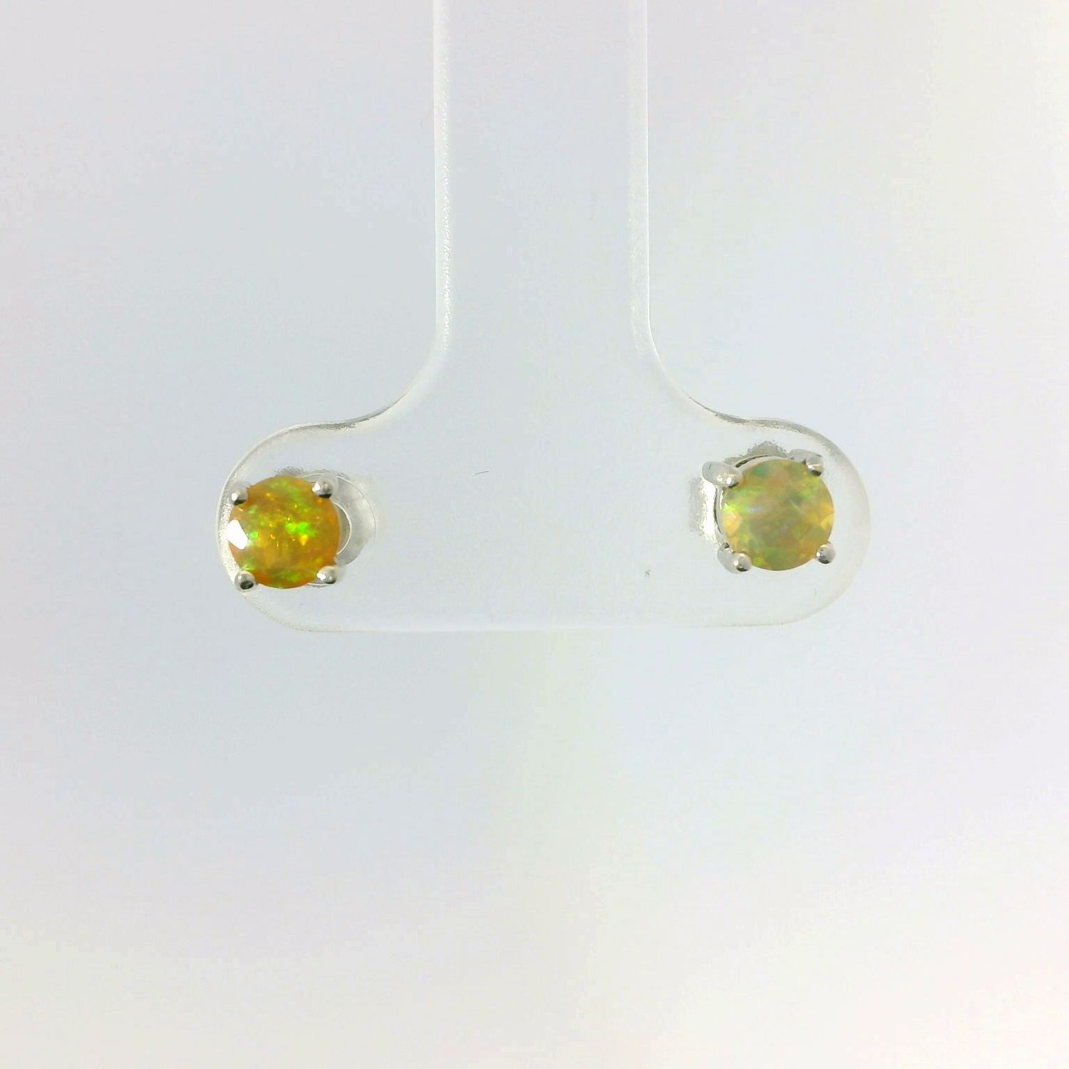 14KWG Ethiopian Opal Earrings