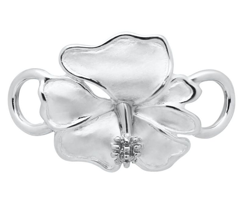 SS Convertible Hibiscus Clasp