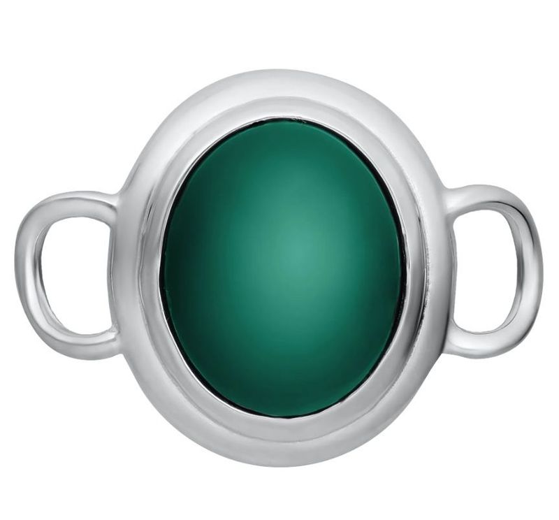 SS Convertible Sea of Green Oval Clasp