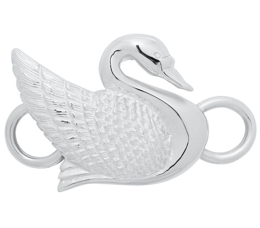 SS Convertible Swan Clasp