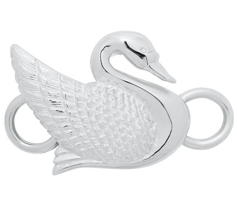 SS Convertible Swan Clasp