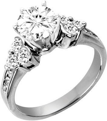 Bar and Channel-Set Diamond Engagement Mounting
