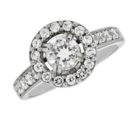 Halo-Style Diamond Engagement Mounting
