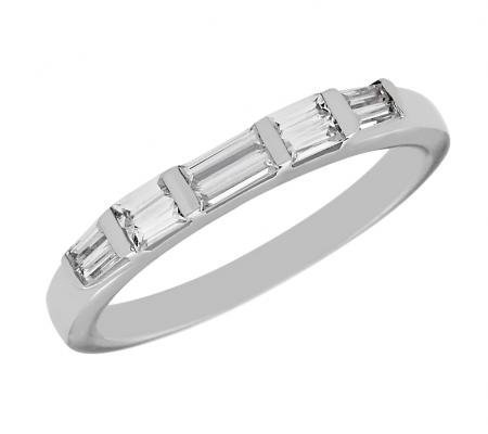 Baguette Diamond Wedding Band