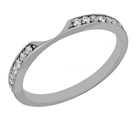 Pave-Style Diamond Wedding Band