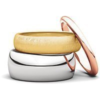 Half-Round Wedding Band