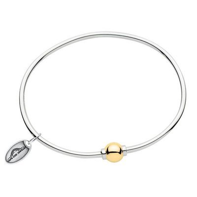 SS and Yellow Gold Cape Cod Single-Ball Bracelet