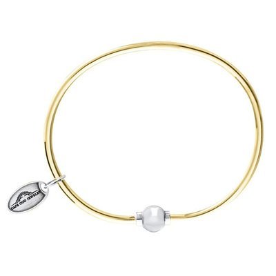 SS and Yellow Gold-Filled Cape Cod Single-Ball Bracelet