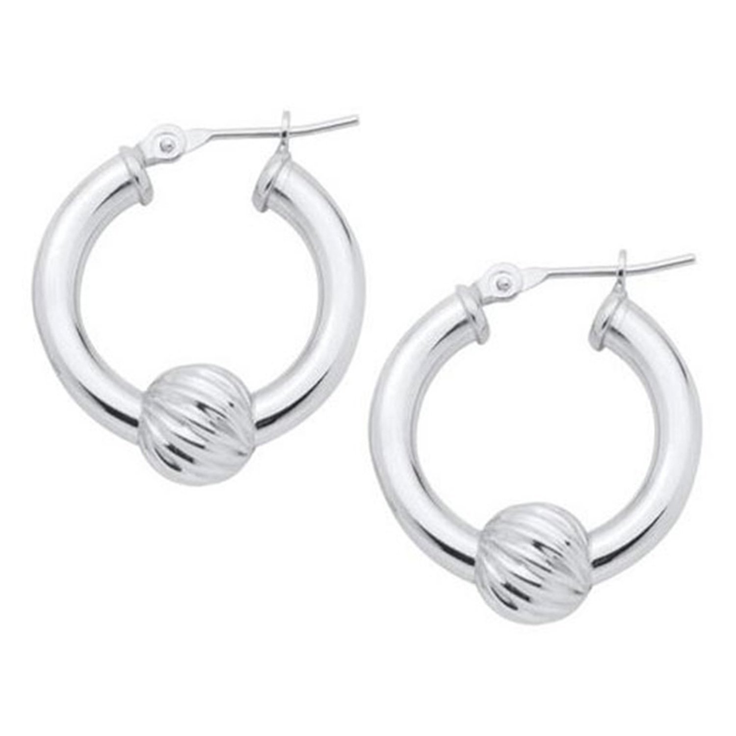 Large Pentagram Hoop Earrings | Charm and Amulet™