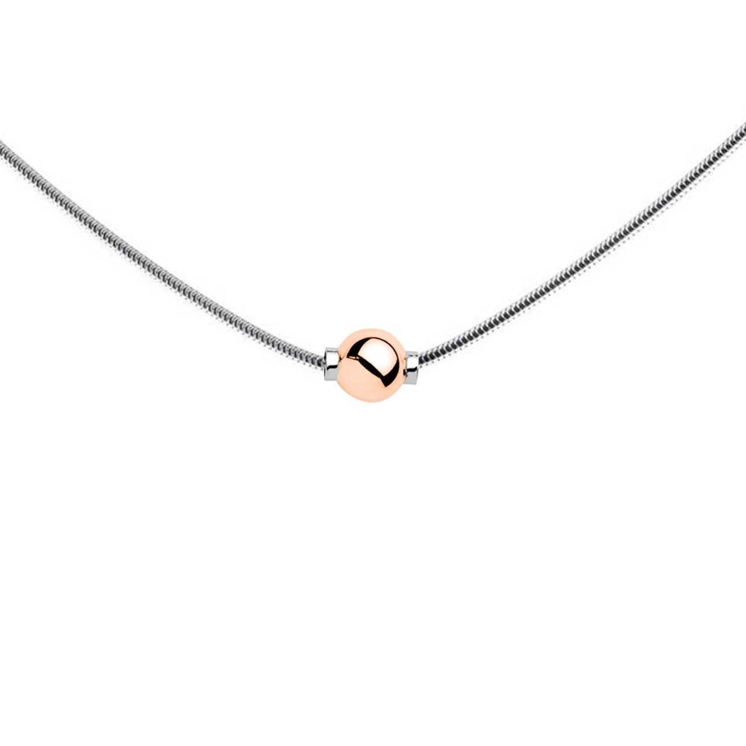 Small Personalised Rose Gold Heart Necklace | Under the Rose